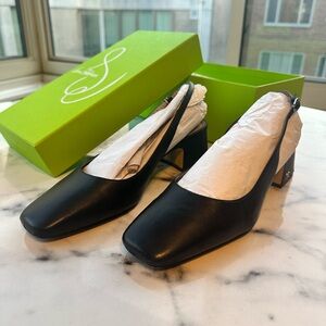 Sam Edelman Black Slingback Heels